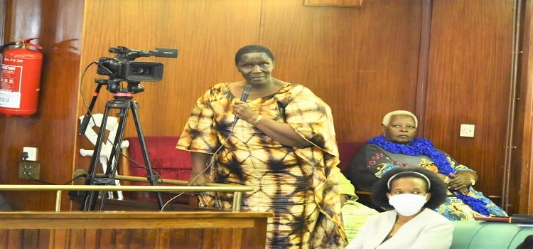 Hon. Hellen Asamo, the Minister of State for Gender, Labour and Social Development (Disability Affairs), contributing to the debate